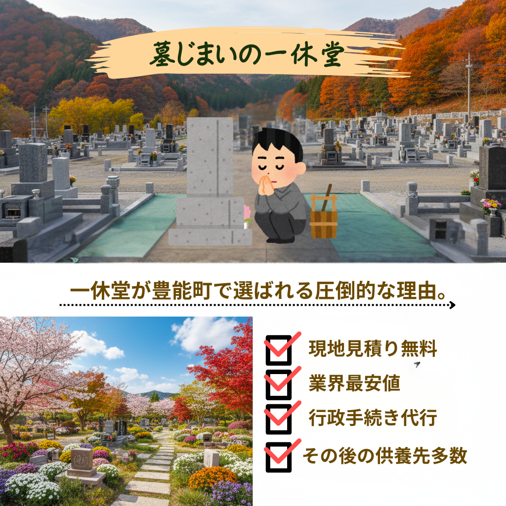 墓じまい　豊能町