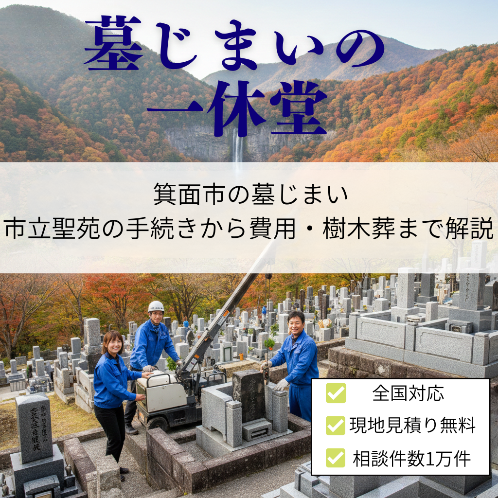 箕面市　墓じまい